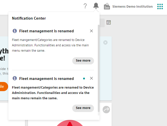 teamplay Notification Center
